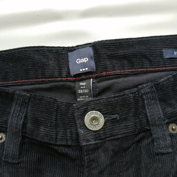 Gap Navy Corduroy Pants 32x30 NWT - Picture 10 of 13